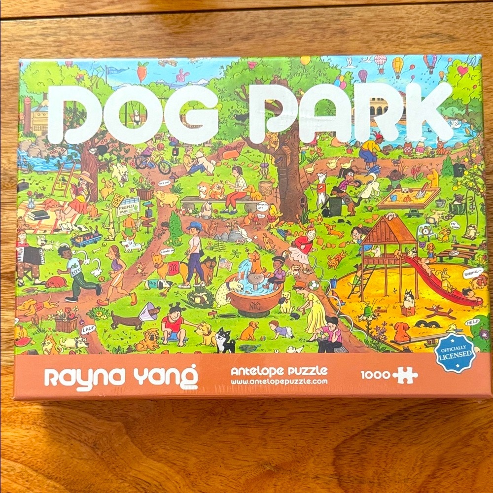 Brand New/Sealed 1000 Piece Dog Park Puzzle